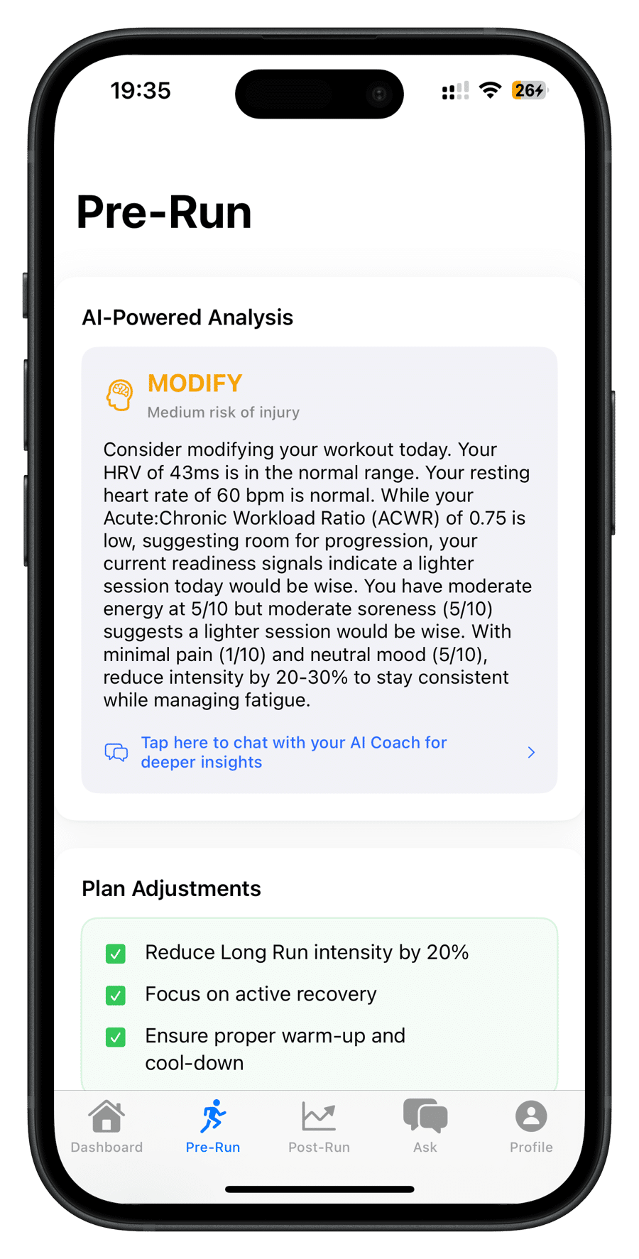 Modify - Adjust Intensity